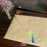 Load image into Gallery viewer, SG Birdtizens A6 sticker sheet
